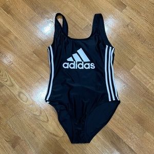 Addidas one piece black swimsuit